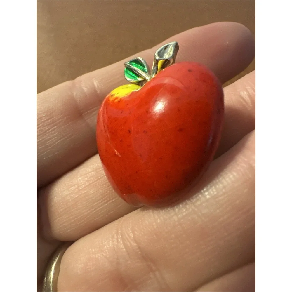 Beatrix Potter enamel red
